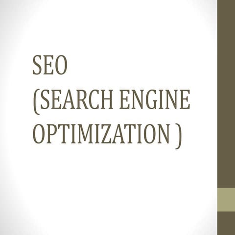 SEO PPT