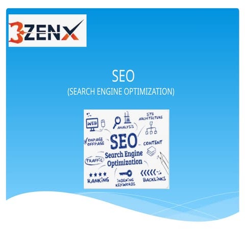 Search Engine Optimization (SEO) training institute in Hyderabad.