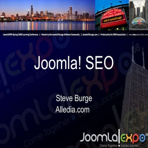 Joomla Seo Presentation