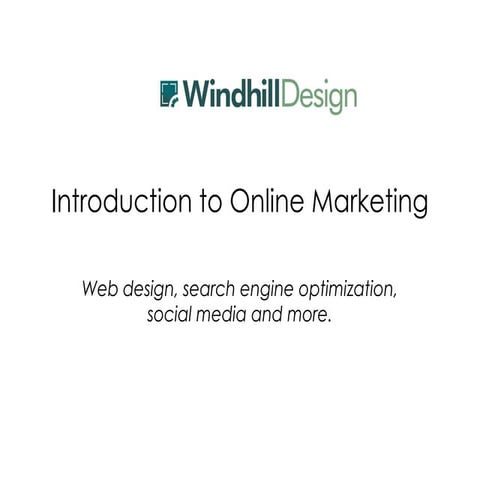Online Marketing Presentation