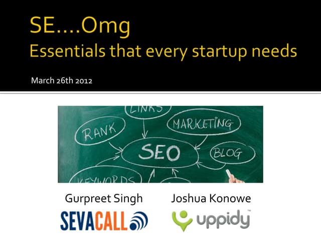 SEO Presentation