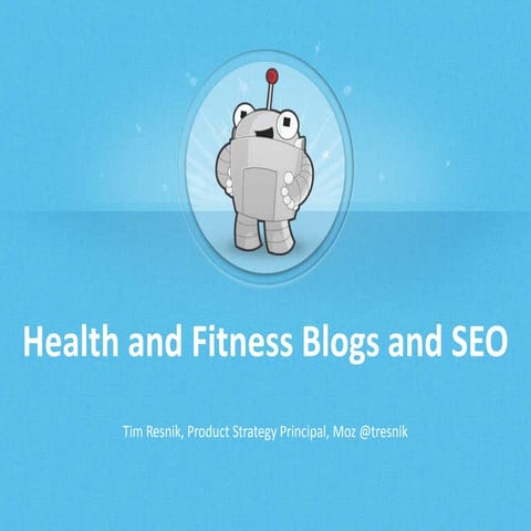 Seo presentation for the fit bloggers convention (share)