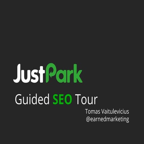 Guided SEO Tour