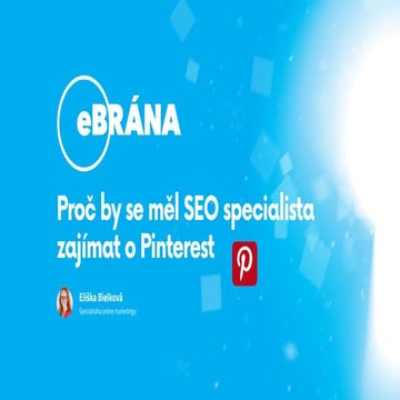 SEO Restart 2022: Eliška Bielková - Proč by se měl SEO specialista zajímat o ...