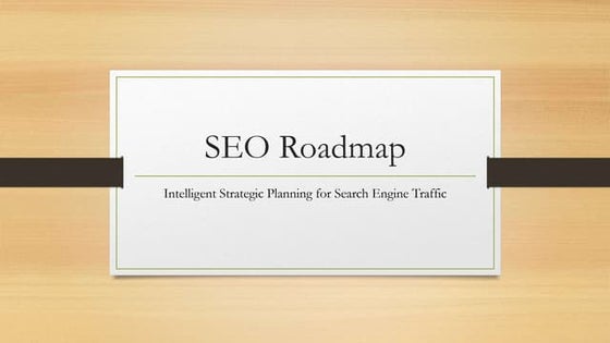 SEO Roadmap