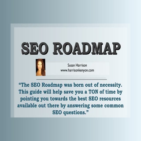 Seo Roadmap Presentation