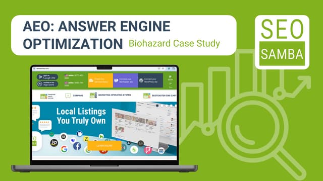 SeoSamba AEO Answer Engine Optimization Biohazard Case Study.pdf