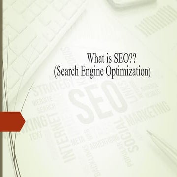 Seo service provider