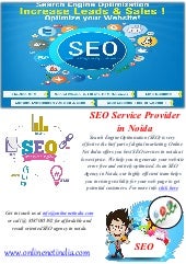 SEO Service Provider in Noida