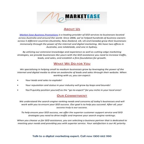 Seo services adelaide