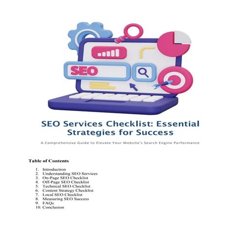 SEO Services Checklist - Essential Strategies for Success by Site Invention.pdf