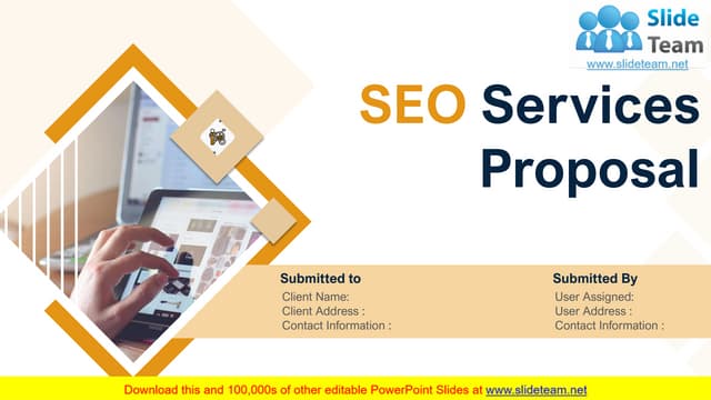 SEO Services Proposal PowerPoint Presentation Slides