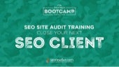 SEO Site Audit Training: Close Your...