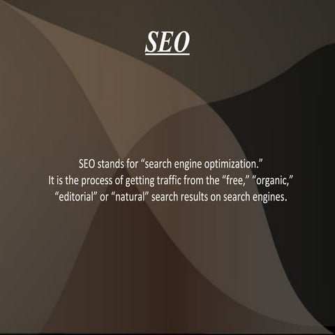 What is SEO | Type of seo | Technique of seo | SEO PPT