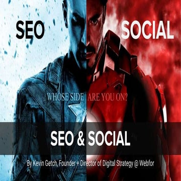 SEO & Social: Work Together Better with a Strategic Approach