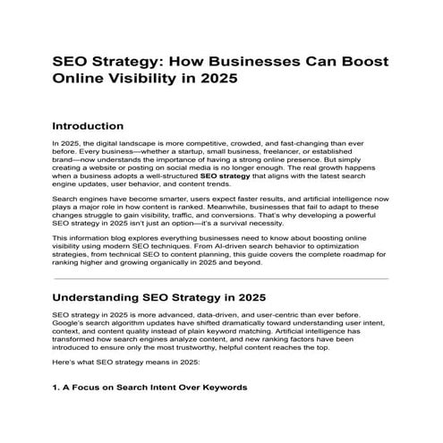 SEO Strategy How Businesses Can Boost Online Visibility in 2025.pdf