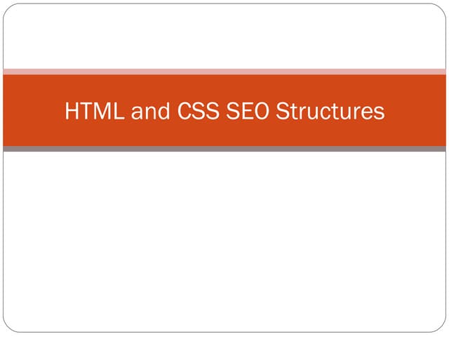 SEO Structures by Yavor Milchev