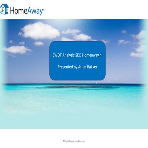 SEO SWOT HomeAway.nl