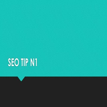SEO TIPS PART N Improving Ranks and Authority