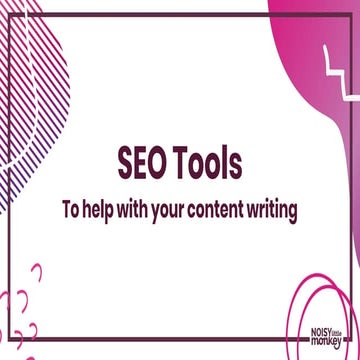 SEO Tools To Help With Your Content Writing - Bristol HubSpot User Group