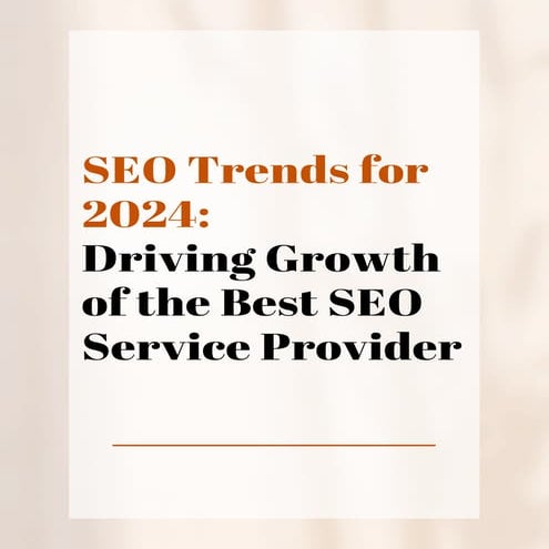 Top 10 SEO trends to optimize for in 2023 | PPTX
