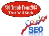 SEO Trends from 2013 that Will Stick