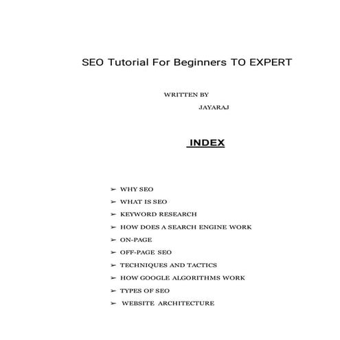 What are Keywords & Why are They Important for SEO? | PDF