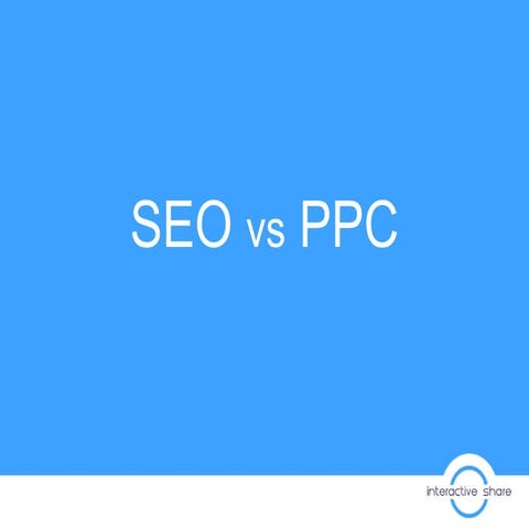 Seo Vs Ppc