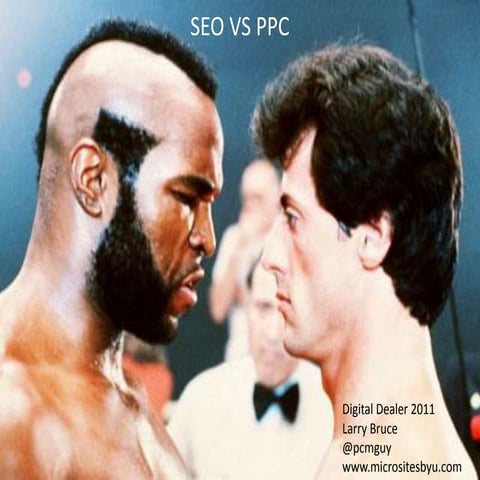 SEO VS PPC 