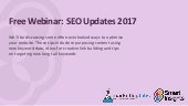 2017 SEO updates webinar - Smart in...