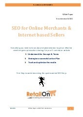 SEO White Paper for eCommerce by Re...