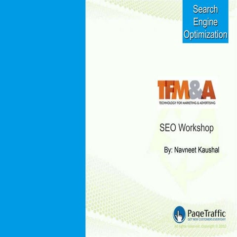 PageTraffic SEO Workshop 