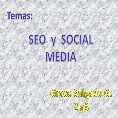 Seo y social media