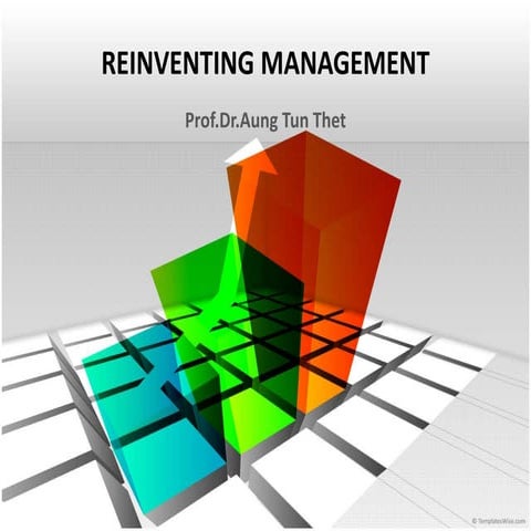 Reinventing Management (Prof. Dr. Aung Tun Thet)