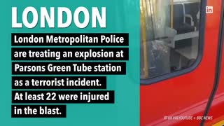 London tube blast treated as terror incident, Google sued for pay discrimination, and more news.      