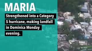Hurricane Maria strengthens to Category 5, Toys ‘R’ Us files for bankruptcy, and more news.    