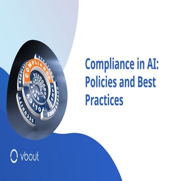 Compliance in AI: Policies and Best Practices