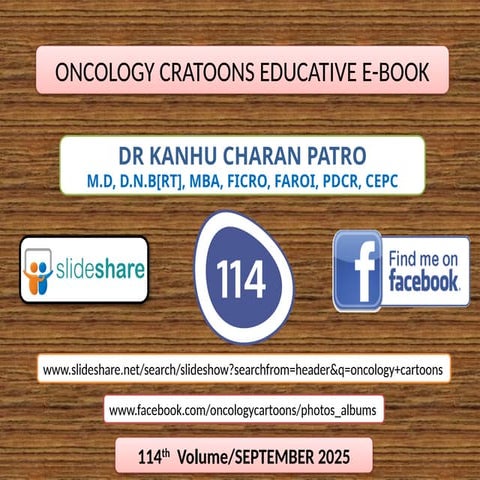 SEP 2025 Oncology Cartoons by Dr Kanhu Charan Patro