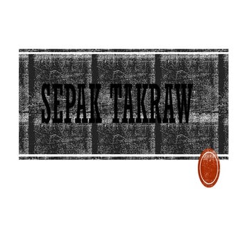 takraw game sportand initial powerpoint presentation