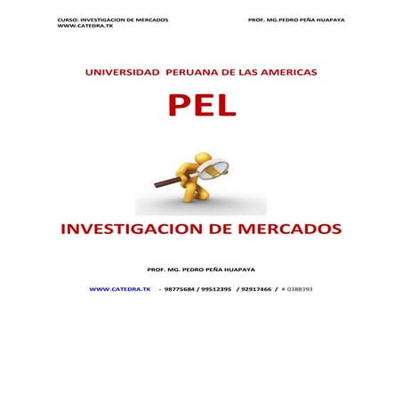 Investigacion de Mercado 