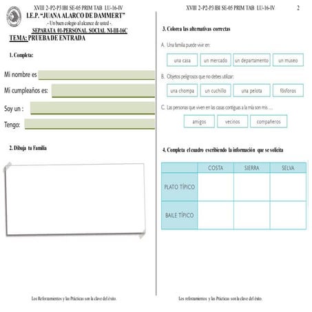 Separata de razonamiento verbal i | DOCX