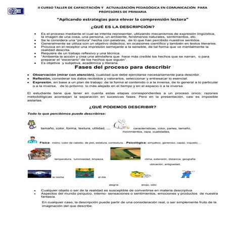 Separata texto descriptivo