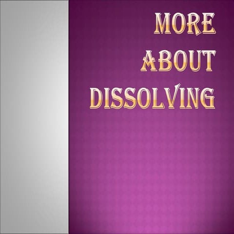 Separating Materials