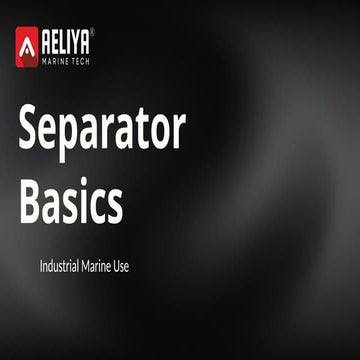 Separator – Working, Features & Applications