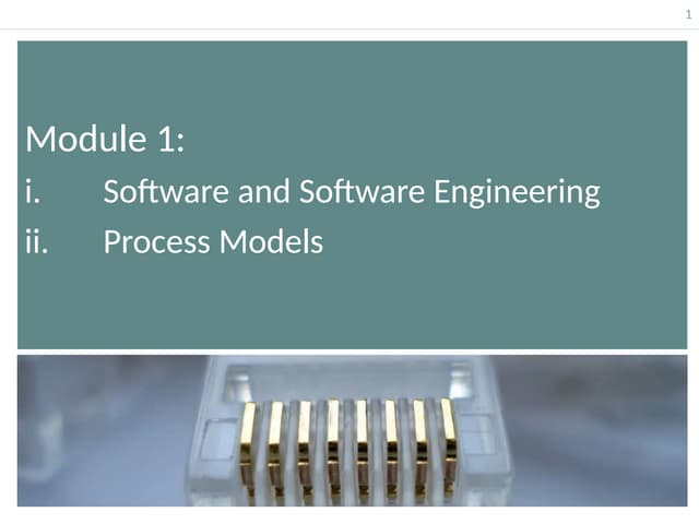Software Engineering and software moduleing