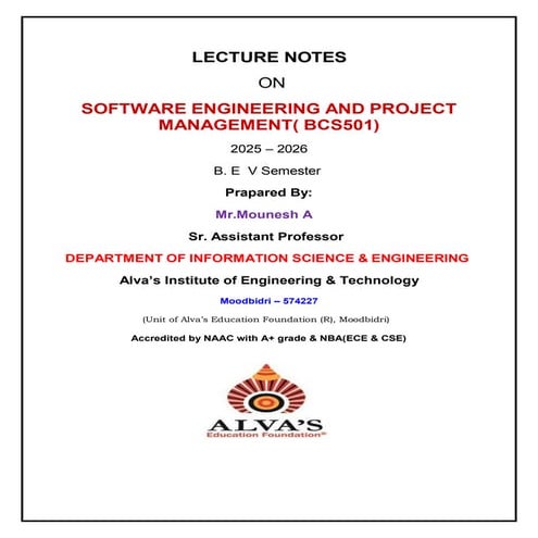 Introduction to Software Engineering and Process Models