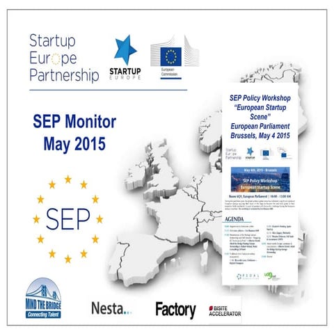 Startup Europe Partnership Monitor - May 2015