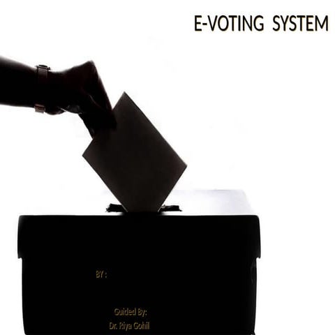 Online voting system project | DOCX