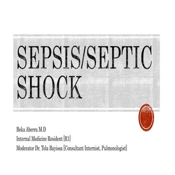 Sepsis Updates