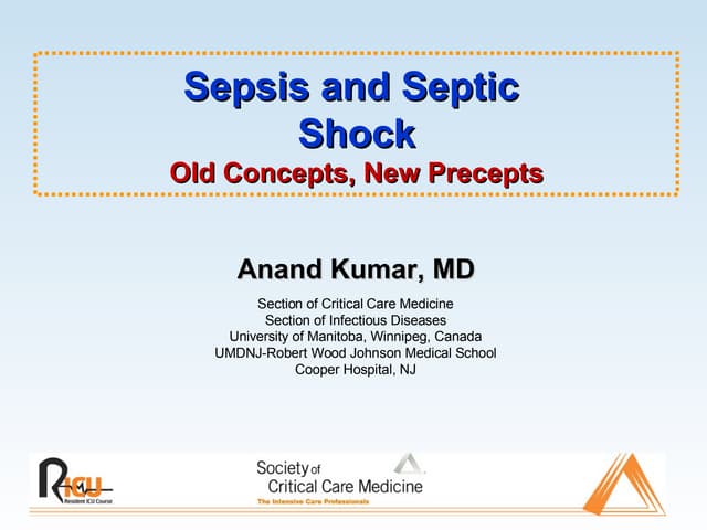 Sepsis And Septic Shock